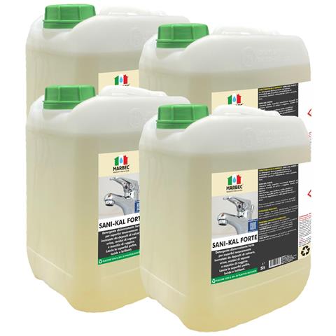 Sani-kal Forte 5ltx4pz - Disincrostante Forte Anticalcare - Foto 1