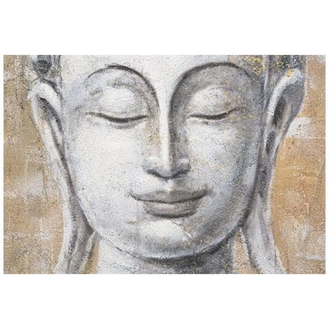 Stampa Su Tela Buddah 2 - Multicolore - Legno - 80x3x120 Cm - Foto 2