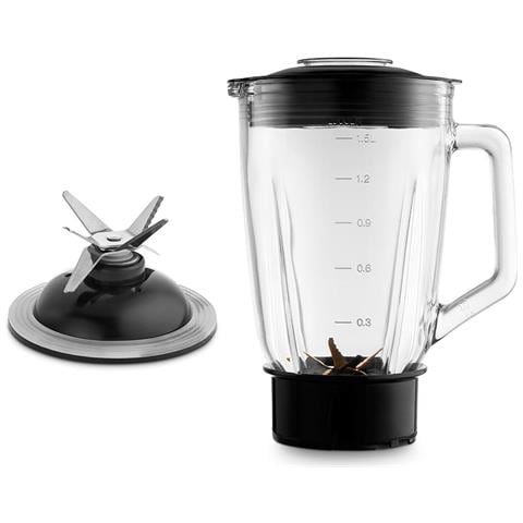 70205761 frullatore 1,5 L Frullatore da tavolo 1500 W Nero, Bianco - Foto 2