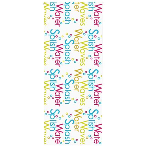 Tenda a Rullo Doccia 90x240 cm Larghezza Tessuto 86 cm - Foto 1