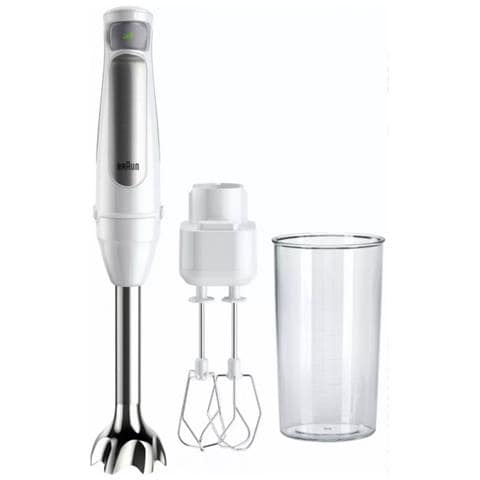 Frullatore A Immersione Multifunzione Bianco Da 1000 W - Mq7005b - Foto 1