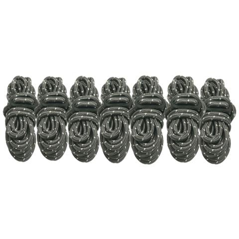 Set Di Picchetti Per Tenda + Martello: Kit Da Campeggio 30cm X 35cm Con Corde Antivento - Foto 2
