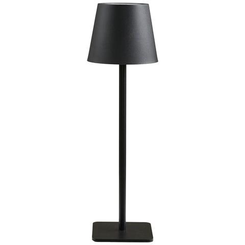 Lampada Da Tavolo Bradford-nero-metallo-10x10x37 Cm - Foto 1
