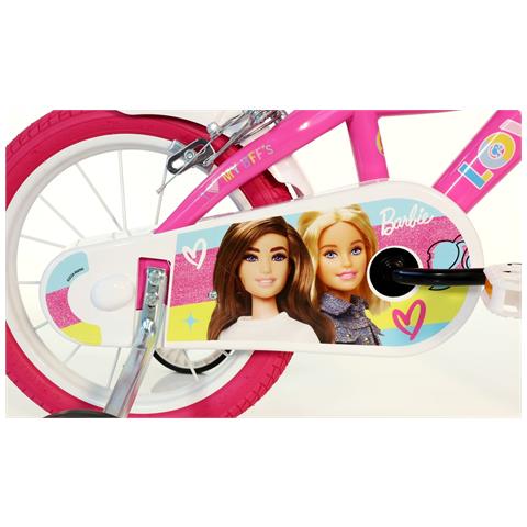 Bici Da Bambina Misura 14'' Art. 614g-02ba Bicicletta Da Bimba Linea Barbie - Foto 3
