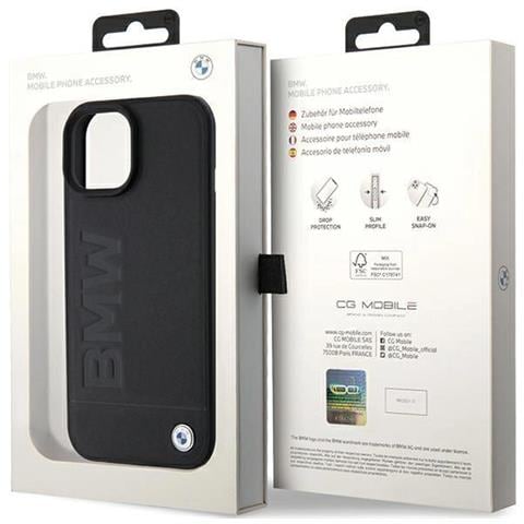 Bmw Timbro In Pelle Caldo Su Iphone 15 - Foto - Foto 2