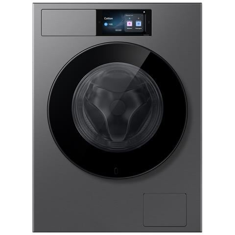 WF90H09C4ST2 lavatrice Caricamento frontale 9 kg 1400 Giri /min Acciaio, Nero - Foto 1