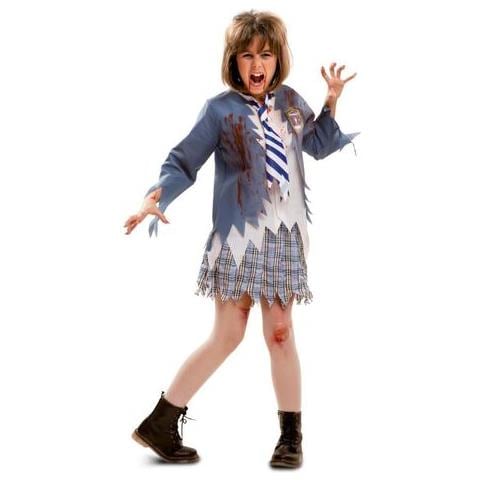 Costume da studente zombie taglia 5-6 anni - Foto 1