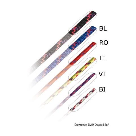 06.426.30BL Tresse Bleue Marlow Excel D12 3 Mm - Bobine De 200 M