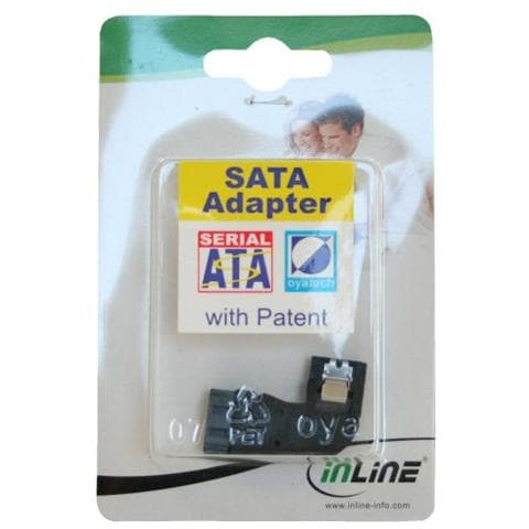adattatore sata typ-l 7pin femmina a sata typ-l 7pin maschio angolato a 90 gradi verso sinistra - Foto 2