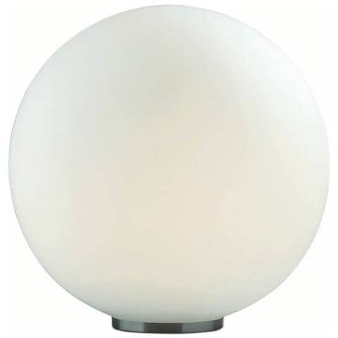 Lampada Da Tavolo / terra 60w E27 Bianco - Foto 1
