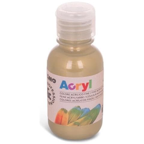 Primo - Colore Acrilico Bottiglia 125 Ml - Bronzo - Foto 1