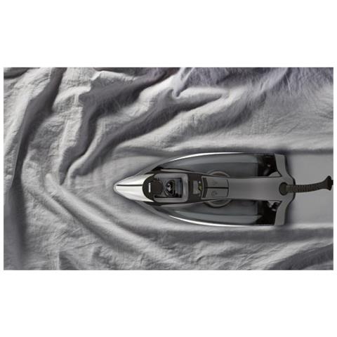 Ferro da Stiro a Vapore Expertis Anticalc DW7025 Capacità 0.3 Litri Potenza 2700 Watt Colore Nero / Grigio - Foto 2