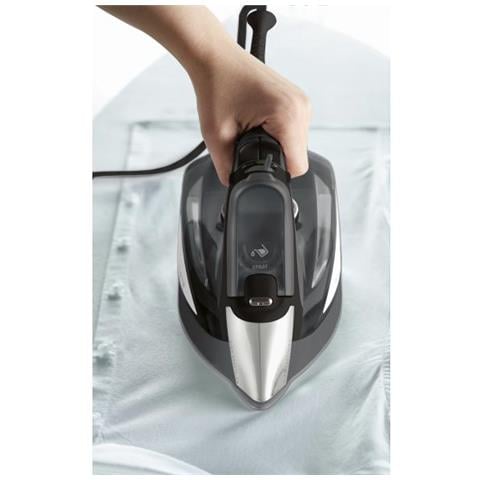 Ferro da Stiro a Vapore Expertis Anticalc DW7025 Capacità 0.3 Litri Potenza 2700 Watt Colore Nero / Grigio - Foto 3