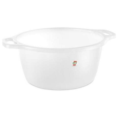 Bacinella Bombata Tonda Ø50cm 34lt Neutr - Foto 1