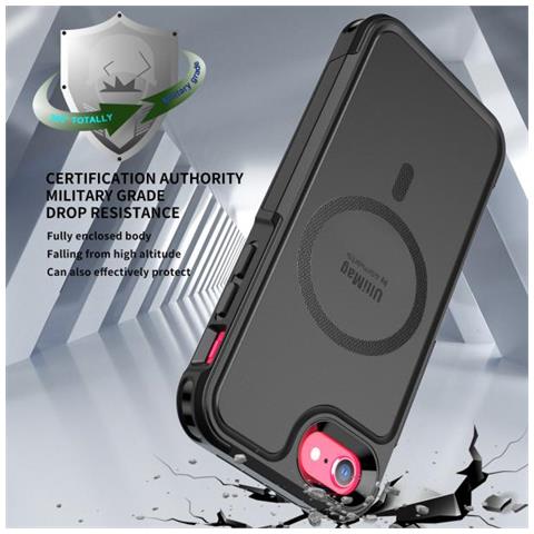 452042 Custodia Per Cellulare 11,9 Cm (4.7"") Cover Nero - Foto 2