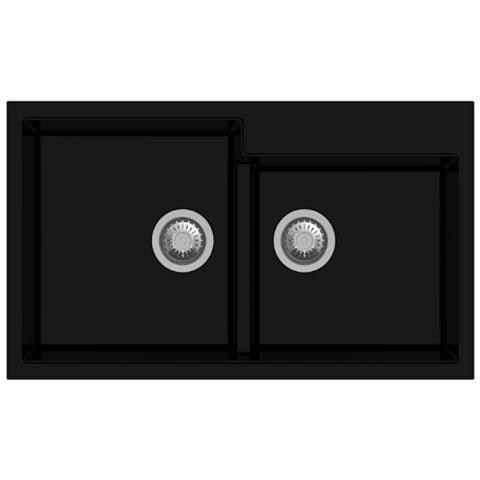 Tip Toe N200 Lavello 2 Vasche Nero - Foto 1
