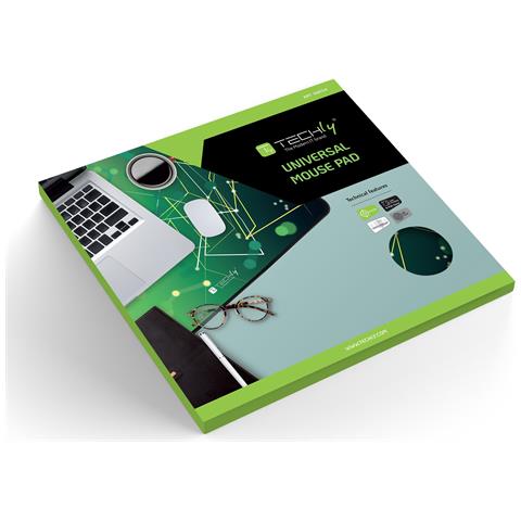 Tappetino Gaming Antiscivolo Xl 450 X 400 Mm Verde - Foto 3