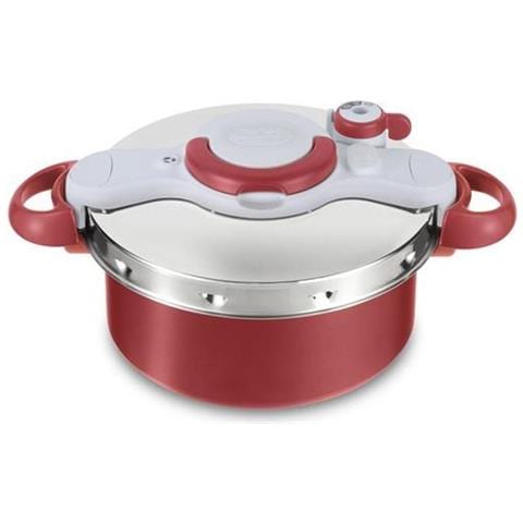 P4705133 pentola a pressione per piano cottura 5 L Nero, Rosso - Foto 1