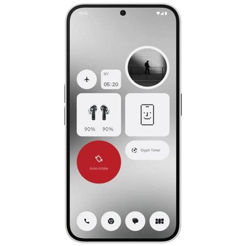 2A 5G 128 GB 5G Dual Sim Display 6.7" AMOLED Slot Nano SD Fotocamera 50 Mpx Android 14 Bianco - Foto 2