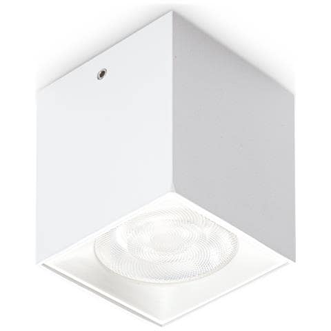 Plafoniera Contemporanea Dot Alluminio Bianco Led Integrato 4w 3000k Ip20 - Foto 1