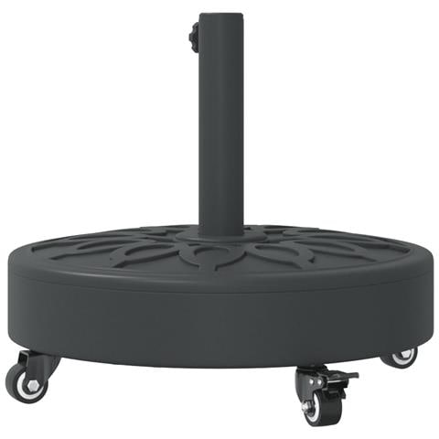 Base per Ombrellone con Ruote per Pali Ø38/48 mm 27 kg Rotonda - Foto 2