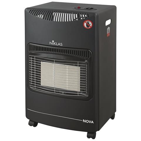 Stufa A Gas Infrarossi Da Interno Tre Elementi Con Ruote Niklas Nova 4200 Watt - Foto 1