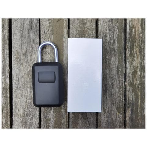 Cassetta Portachiavi Con Password Con Copertura Impermeabile In Inglese /giapponese /multilingue Black - Foto 2