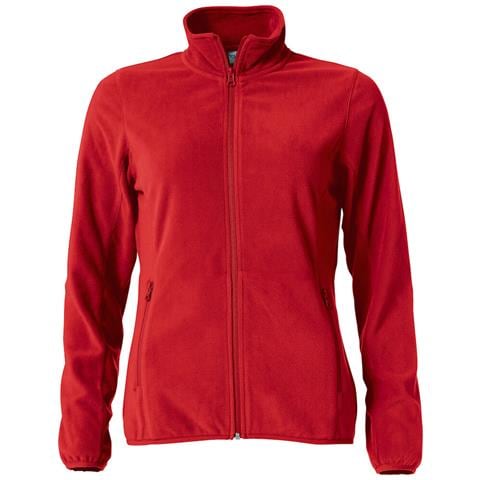 Basic Micro Fleece Jacket Ladies Rosso M - Foto 1