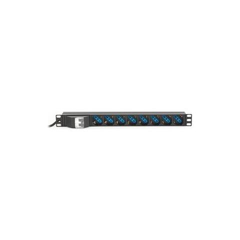 Multipresa alimentazione per rack 19" con 8 prese universali tripolari /schuko magnetotermica (lk10085) - Foto 2