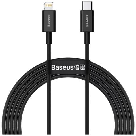 Cavo Di Ricarica E Trasferimento Usb-c-lightning 20w 2m, Nero - Foto 1