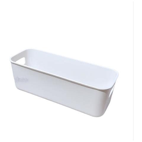 Vassoi Organizer Per Cassetti, Contenitori Portaoggetti In Plastica Per Scrivania, Bagno, Cucina   Confezione Da 5 - Foto 6