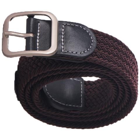 Cintura Elastica Invisibile Per Jeans E Pantaloni - Cintura Elastica Senza Fibbia Da 2,5 Cm Coffee - Foto 2