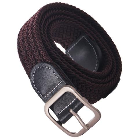 Cintura Elastica Invisibile Per Jeans E Pantaloni - Cintura Elastica Senza Fibbia Da 2,5 Cm Coffee - Foto 3