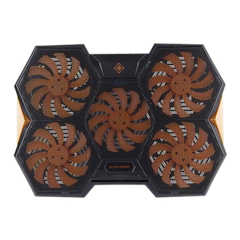 Gam-072 Base Di Raffreddamento Per Notebook 1300 Giri /min Nero, Arancione - Foto 2