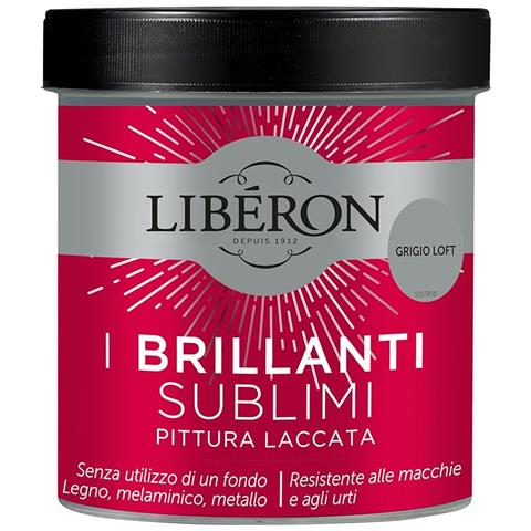 Pittura Laccata I Brillanti Sublimi Grigio Loft 500ml - Foto 1