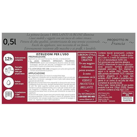 Pittura Laccata I Brillanti Sublimi Grigio Loft 500ml - Foto 3