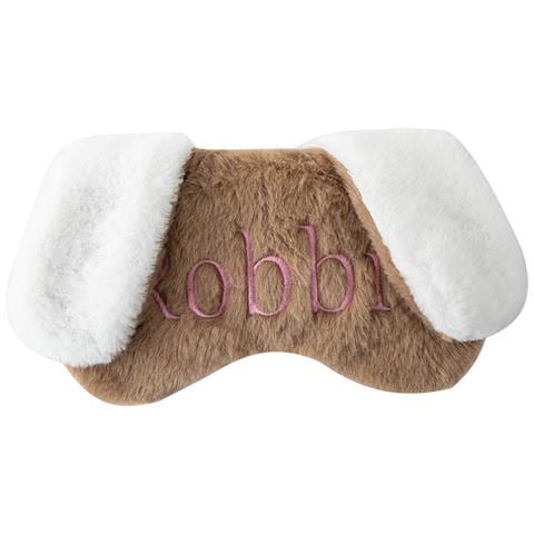Maschera Per Dormire In Morbida Peluche: Comoda Protezione Per Gli Occhi Durante Il Sonno - Foto 1