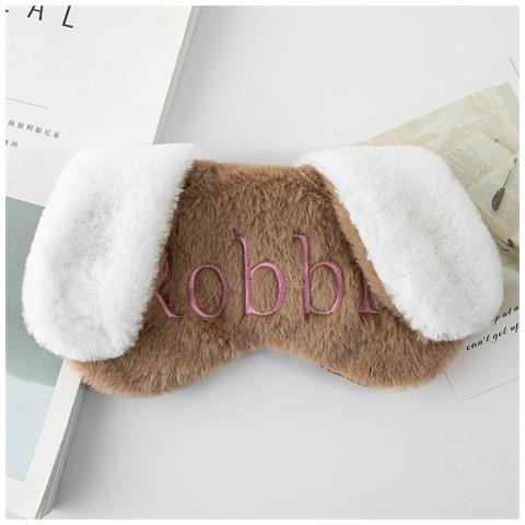 Maschera Per Dormire In Morbida Peluche: Comoda Protezione Per Gli Occhi Durante Il Sonno - Foto 2