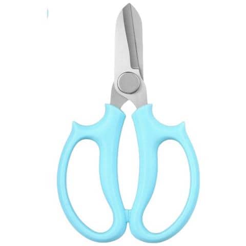 Forbici Da Fiori Professionali: Cesoie Per Fioristi In Acciaio Inossidabile Blue - Foto 2