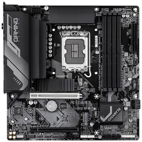Scheda Madre B760M GAMING X WIFI6E GEN5 Socket LGA 1700 Chipset B760 mATX - Foto 2