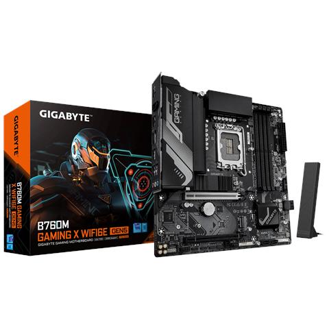 Scheda Madre B760M GAMING X WIFI6E GEN5 Socket LGA 1700 Chipset B760 mATX - Foto 1