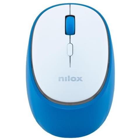 Mouse Dual Silent Recharg White /blu - Foto 1