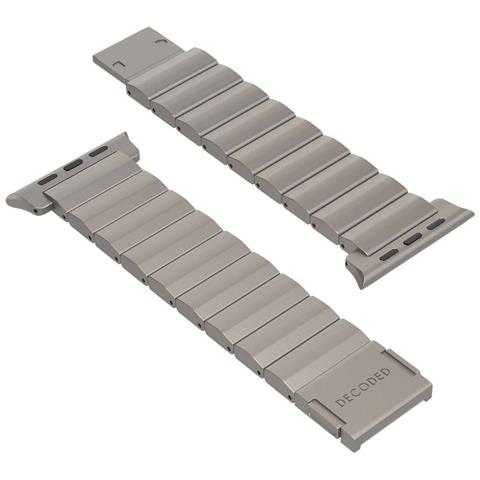 Cinturino In Titanio Per Apple Watch Ultra 1-3, Elegante E Resistente, Grigio - Foto 2