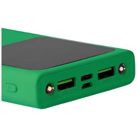 Powerbank 10.000mah Usb Qc Out E Usb-c Pd In/out Con Micro-usb In, Verde - Foto 4
