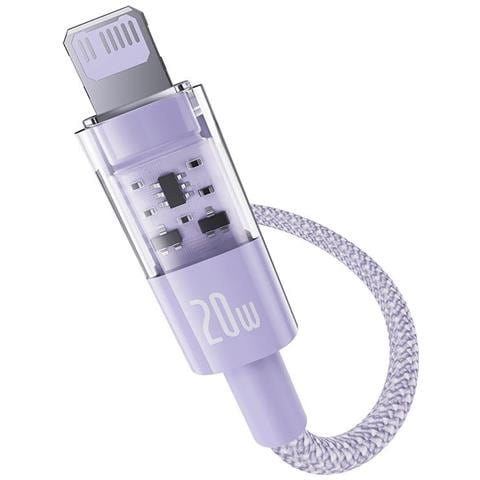 Gem Cavo Di Ricarica Rapida Da Usb-c A Ip 2 M 20 W Viola - Foto 1