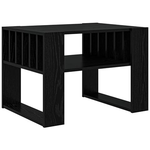 Tavolino da salotto Rovere Nero 66 x 49,5 x 45 cm - Foto 1