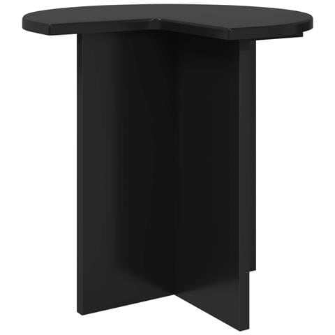 Tavolo laterale Rovere Nero Ø 39 x 38 cm Legno ingegnerizzato - Foto 1