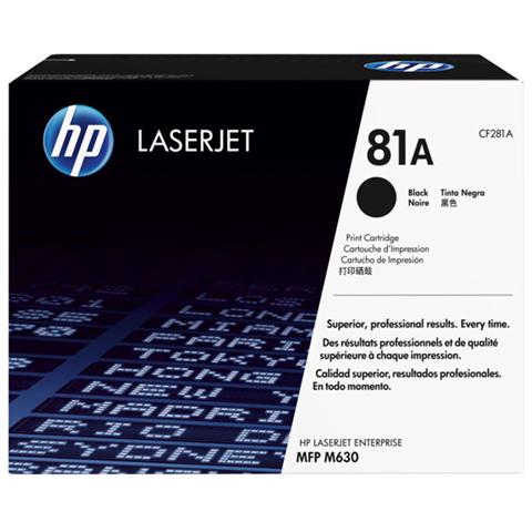 CF281A Toner Originale Nero per HP LaserJet Enterprise Flow MFP M630z / M604dn Capacità 10500 Pagine (006R03336)  - Foto 1
