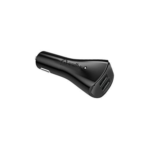Caricabatterie da Auto USB 2.0 12/24V da 2.1A Colore Nero - Foto 1