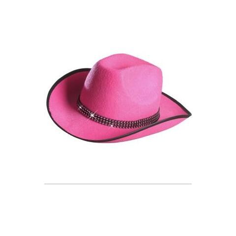 CAPPELLO COWBOY CON BANDA STRASS / feltro - Foto 1